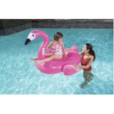 H2OGO! Pretty Pink Flamingo Ride Pool Float   566028264